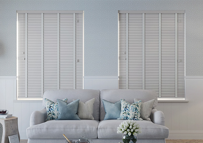 Ecowood Deluxe, Porcelain Grey Satin - Venetian Blind - Image 6